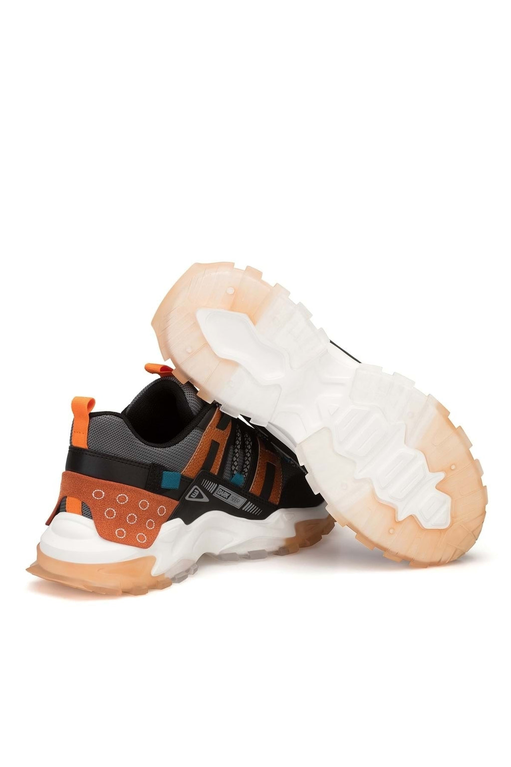 Ds Albers Siyah Turuncu Erkek Sneaker