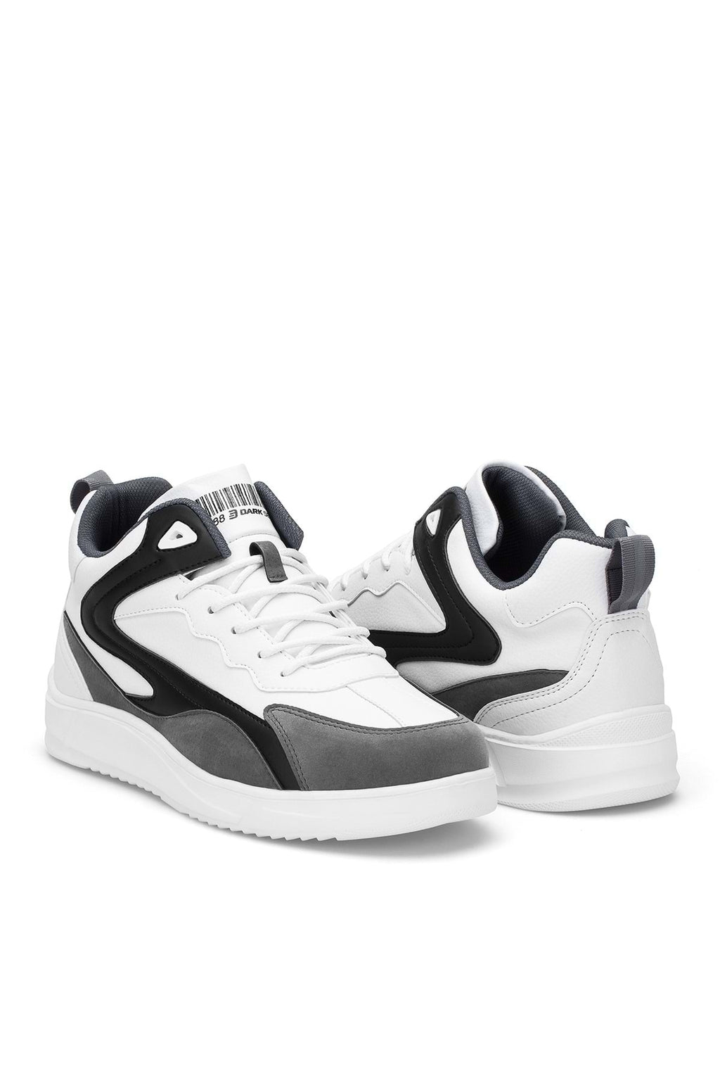 Beyaz Füme Erkek Sneaker