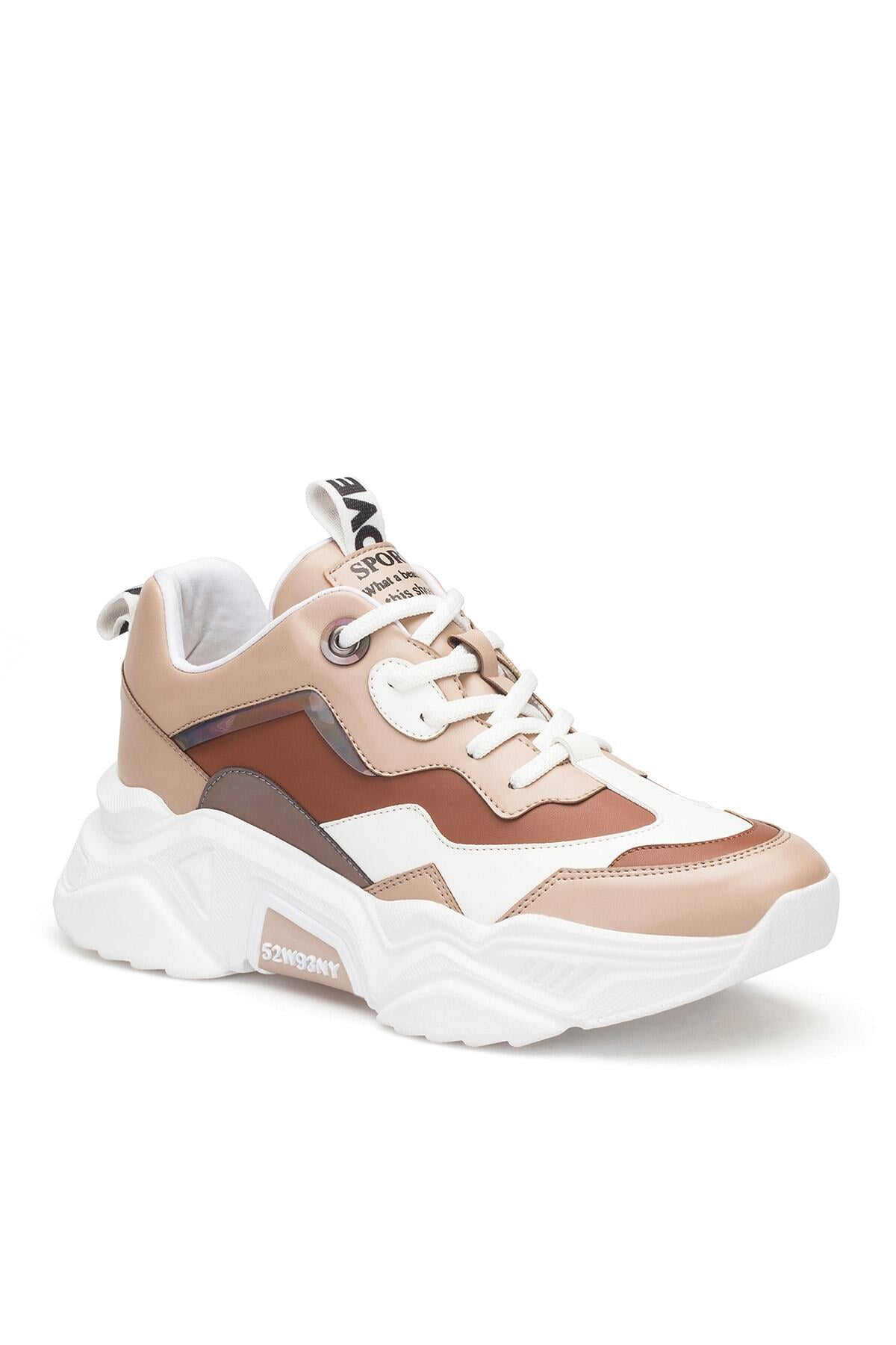 Kadın Taba Beyaz Sneaker