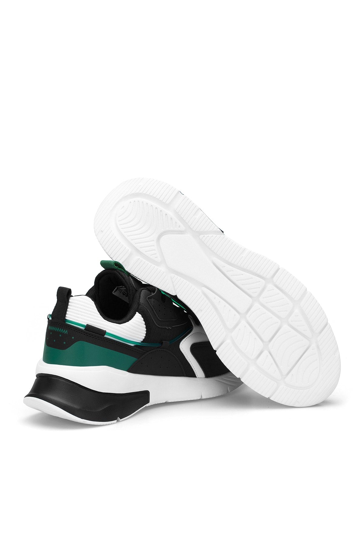 Siyah Beyaz Yeşil Unisex Sneaker