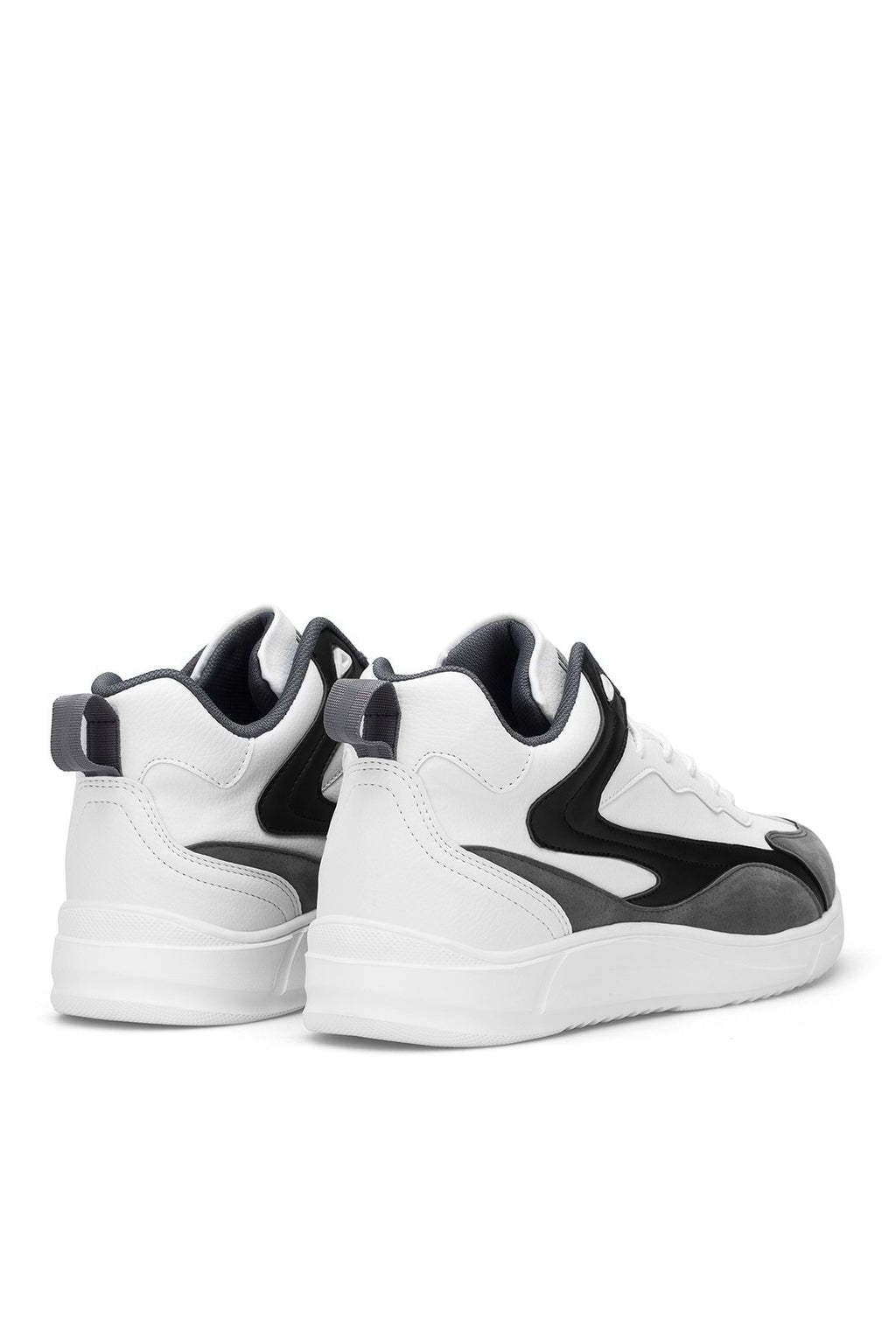 Beyaz Füme Erkek Sneaker