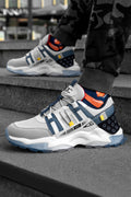 Erkek Beyaz Mavi Sneaker Spor Ayakkabı 2026 - DS Albers
