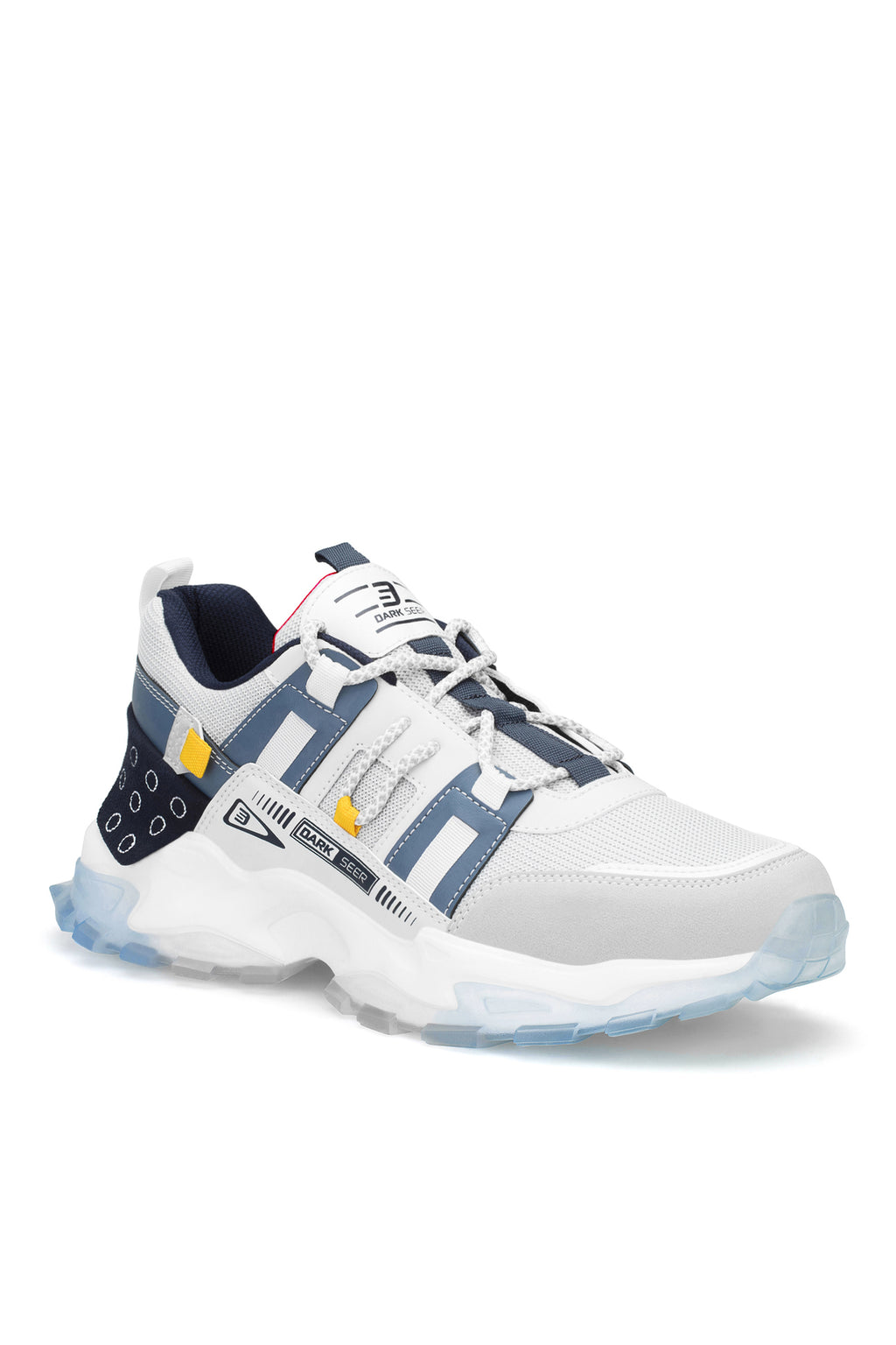 Erkek Beyaz Mavi Sneaker Spor Ayakkabı 2026 - DS Albers