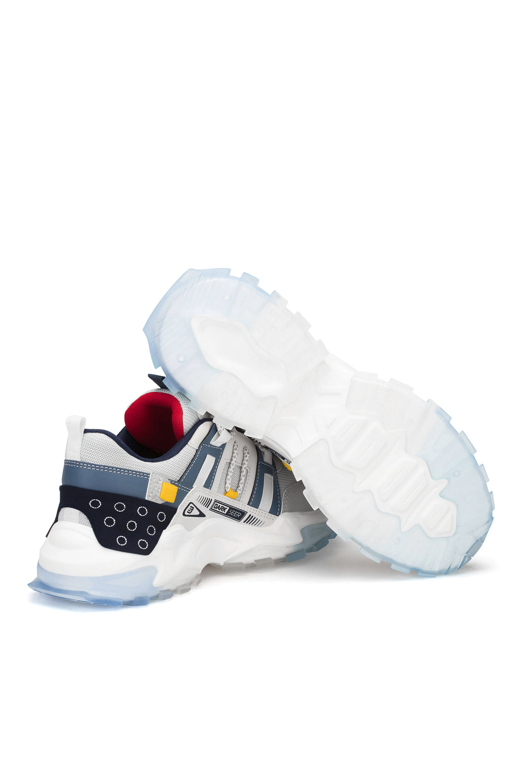 Erkek Beyaz Mavi Sneaker Spor Ayakkabı 2026 - DS Albers