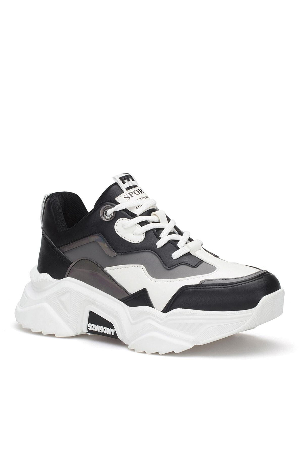 Siyah Füme Kadın Sneaker