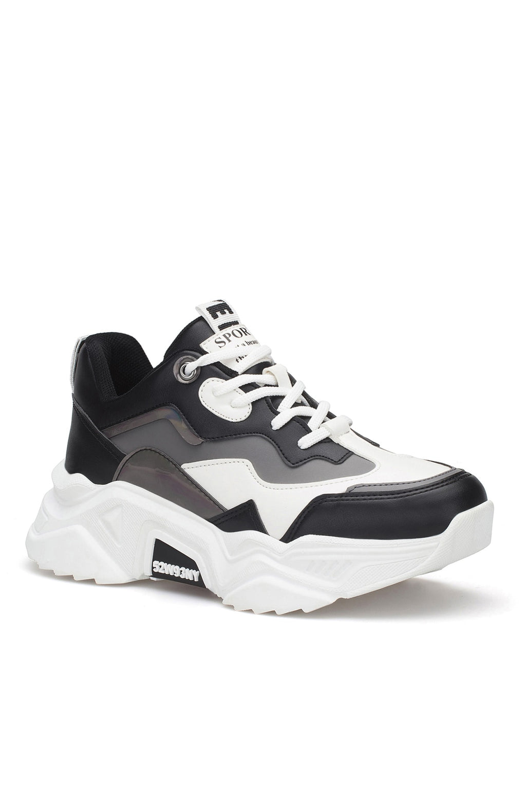 Kadın Sneaker Spor Ayakkabı 2026 - DS.PMD239K2110 - Siyah Füme