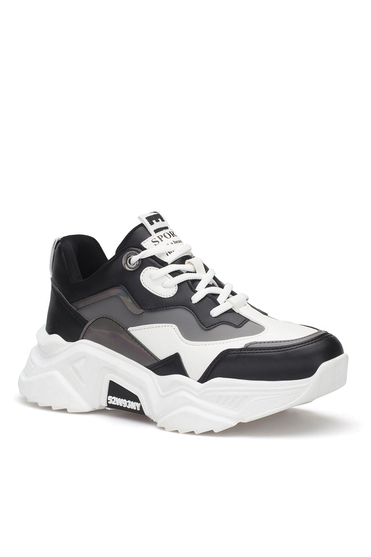 Kadın Sneaker Spor Ayakkabı 2026 - DS.PMD239K2110 - Siyah Füme