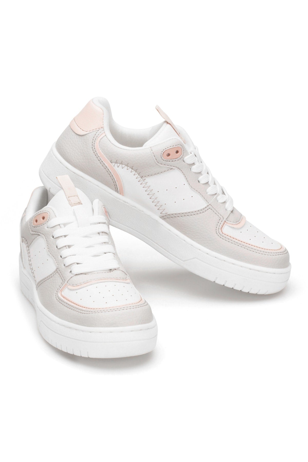 Ds Alley Beyaz Pudra Kadın Sneaker