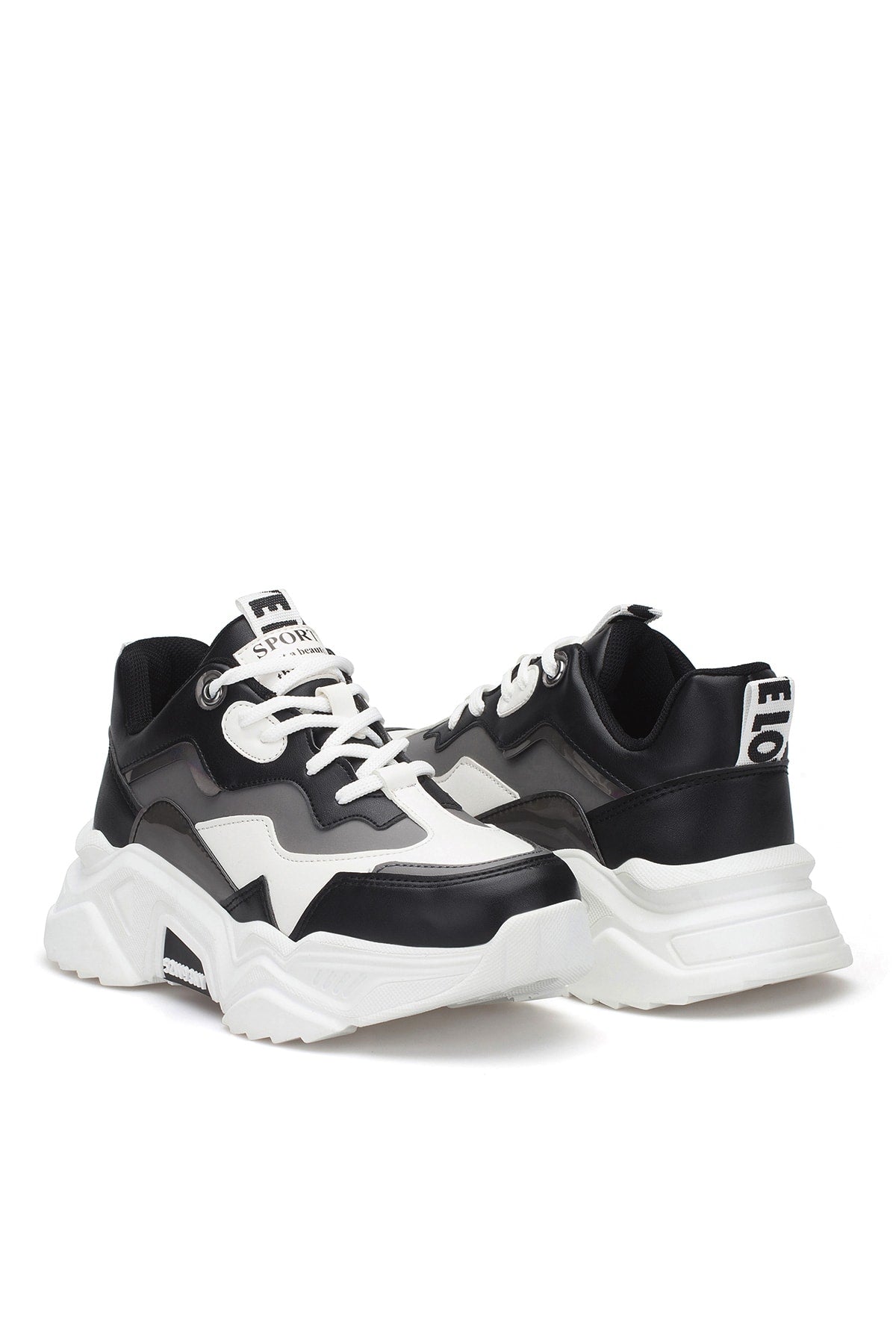 Siyah Füme Kadın Sneaker