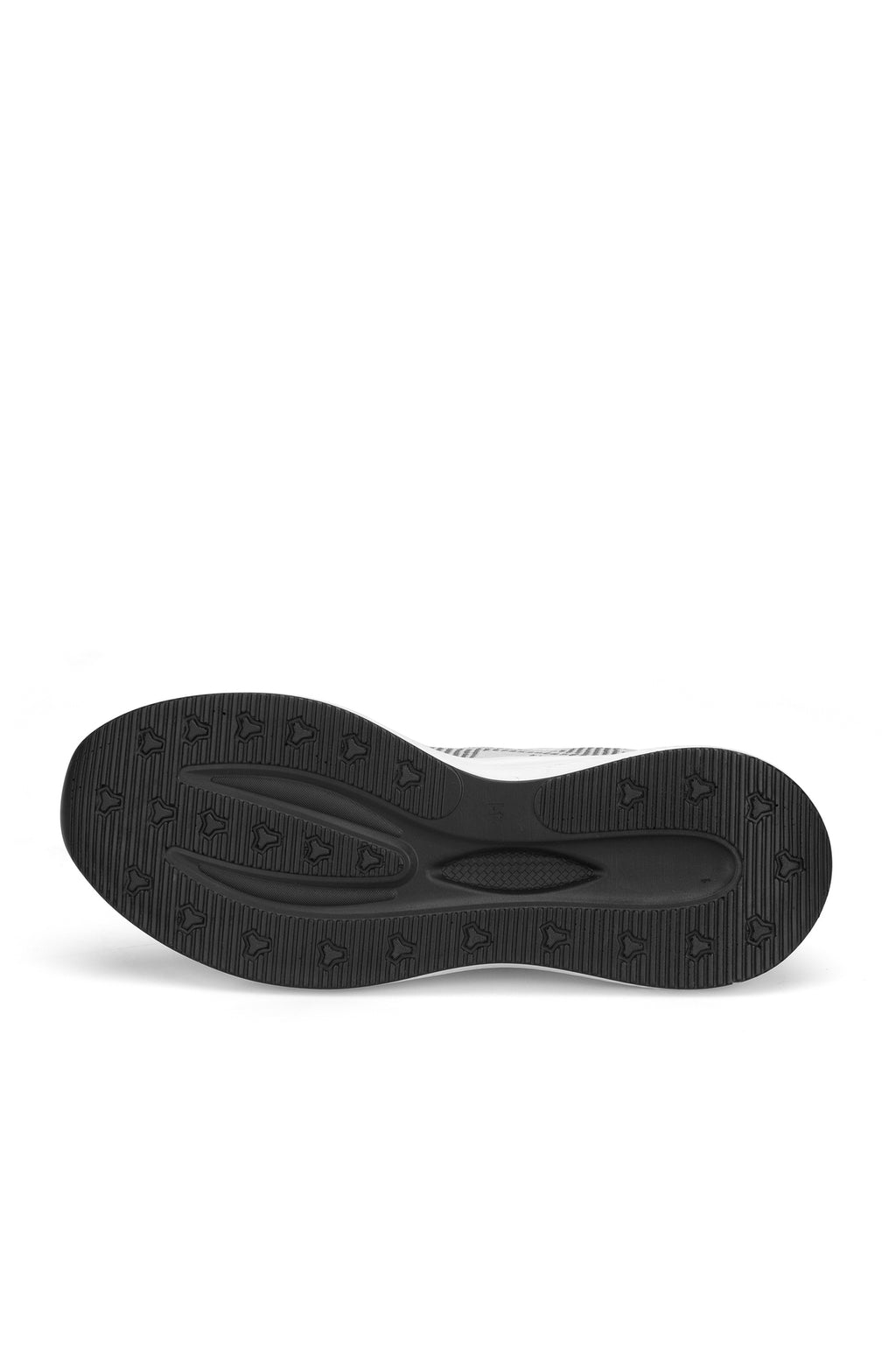 DS Mars Unisex Sneaker Günlük Spor Örme Ayakkabı - Gri Beyaz