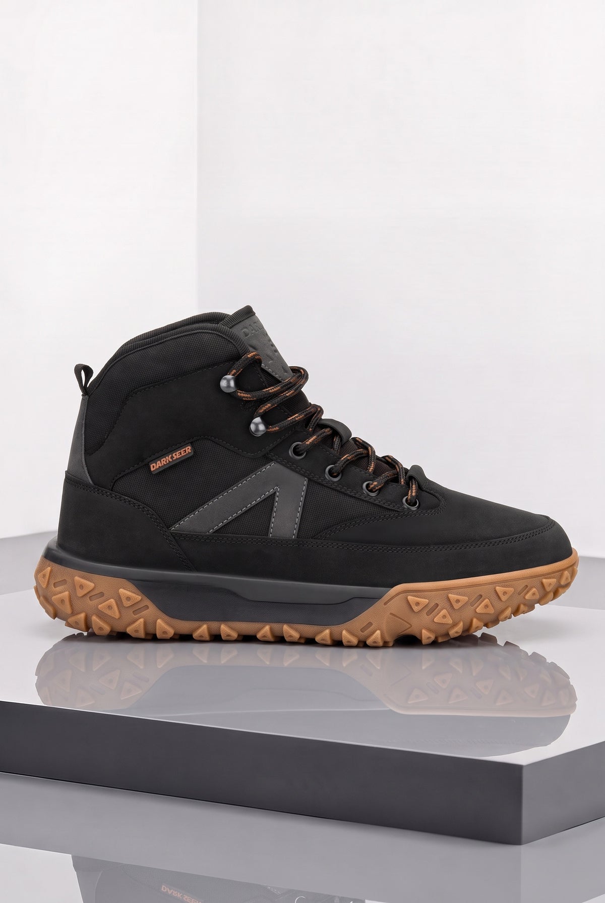 DS Macaluso Unisex Outdoor Trekking Bot - Siyah Taba