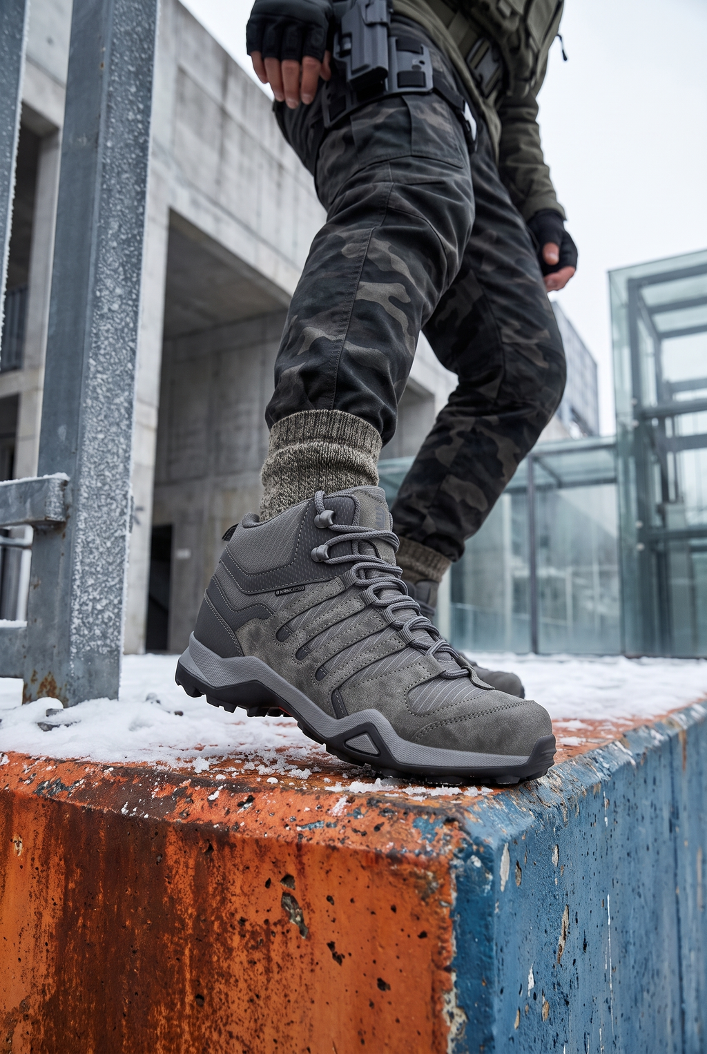 Unisex Outdoor Trekking Bot 2026 - DS4.Montana - Füme Gri