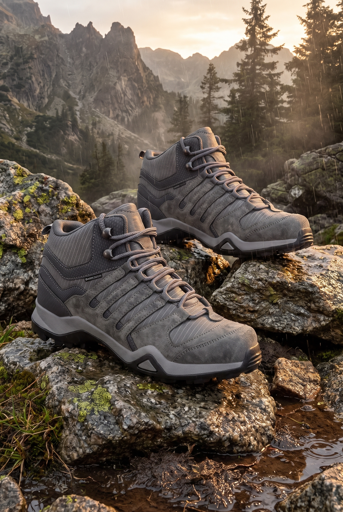 Unisex Outdoor Trekking Bot 2026 - DS4.Montana - Füme Gri